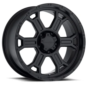 Vision Wheel Off-Road – 372 RAPTOR – Black – 16″x8″ 0mm – All weather Wheels – 372-6861MB0